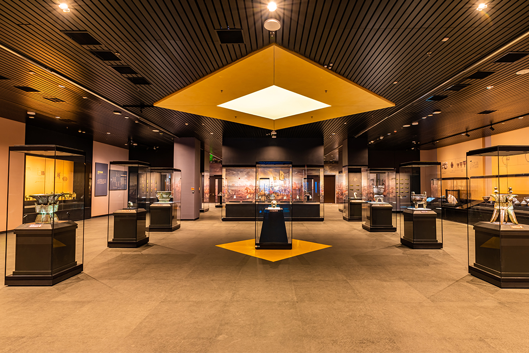 殷墟博物館展柜案例